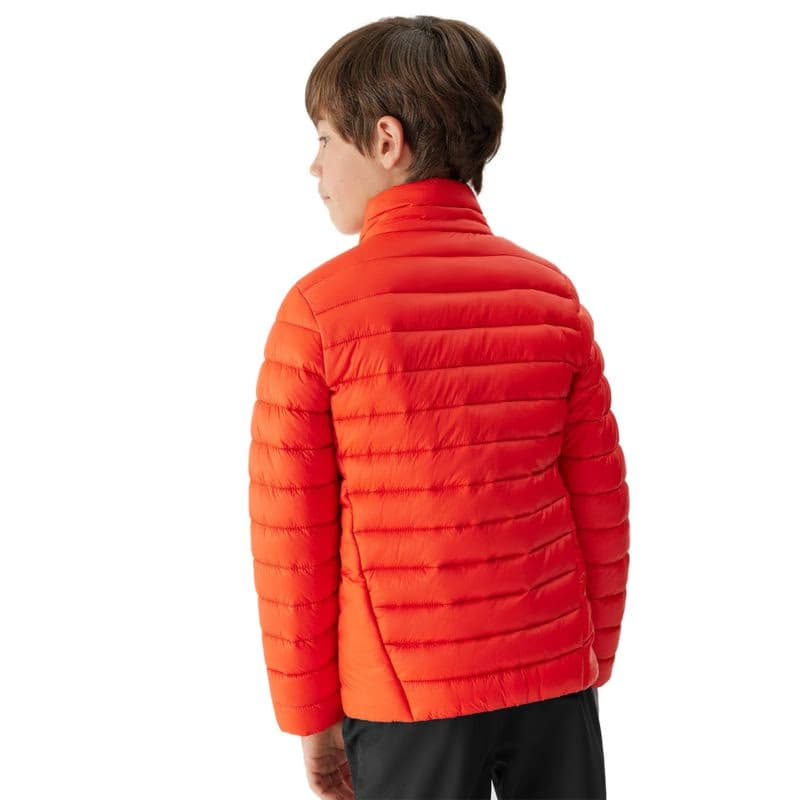 Chlapčenská bunda 4F JUNIOR DOWN JACKET-JAW23TDJAM220-70S-ORANGE 3
