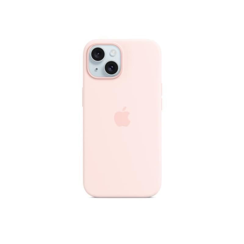 iPhone 15 Silicone Case with MagSafe - Light Pink 1