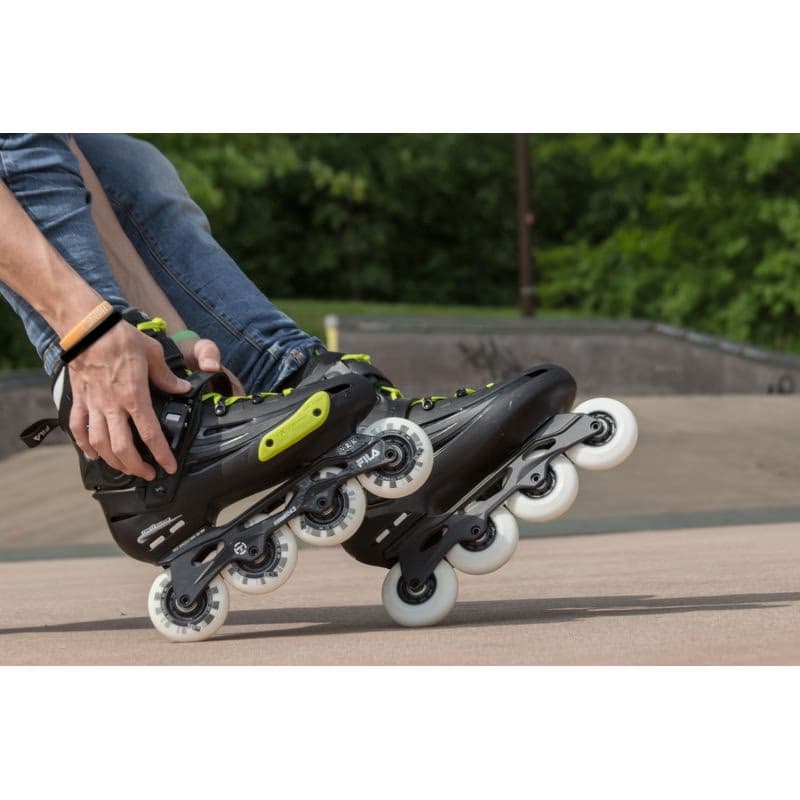 Kolieskové korčule FILA SKATES NRK FUN BLACK YELLOW MAGENTA 3