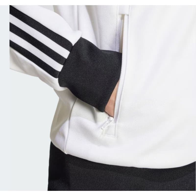 Dámska mikina so zipsom ADIDAS ORIGINALS CLASSIC TT-WHITE 5