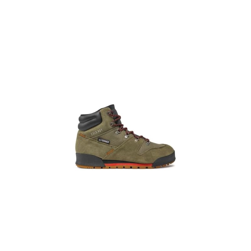 Pánska vysoká turistická obuv ADIDAS Terrex Snowpitch C.Rdy olive strata bronze strata orange 1