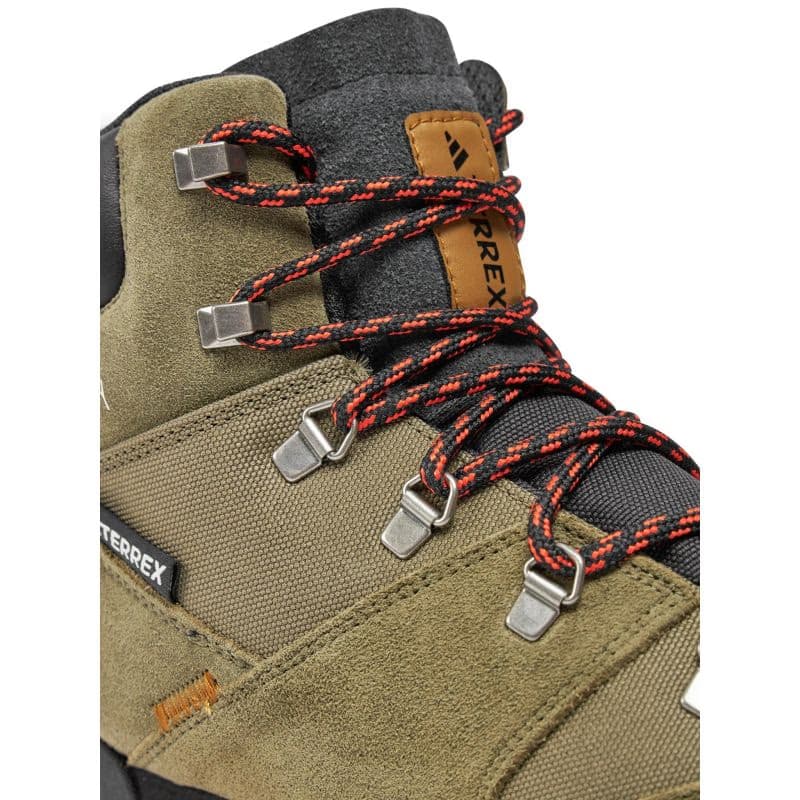 Pánska vysoká turistická obuv ADIDAS Terrex Snowpitch C.Rdy olive strata bronze strata orange 5