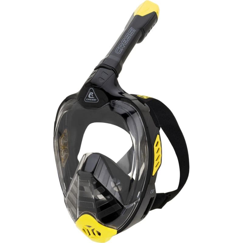 Potápačská maska CRESSI BALI FULL FACE MASK BLACK YELLOW L XL 2