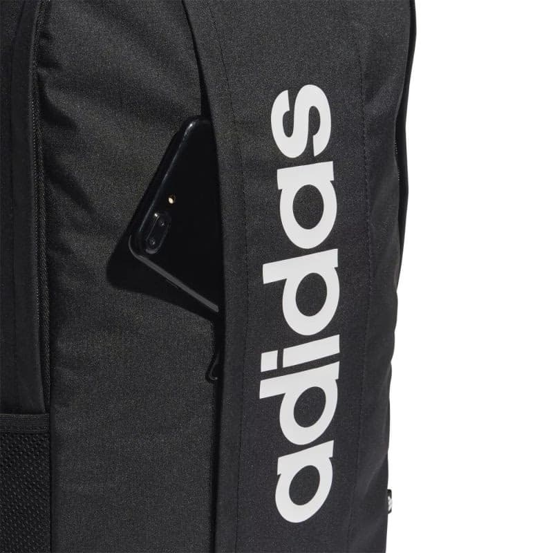 Batoh ADIDAS LINEAR BACKPACK BLACK BLACK WHITE 5