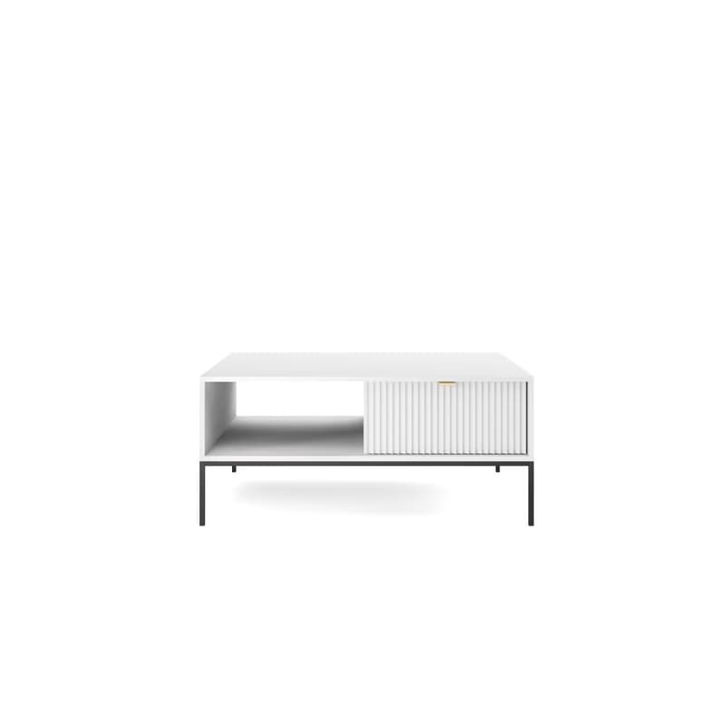 ArtPS Konferenčný stolík MONA L-104 | biela 2