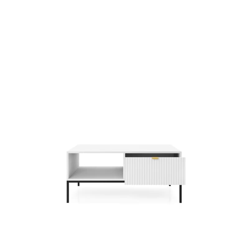 ArtPS Konferenčný stolík MONA L-104 | biela 3