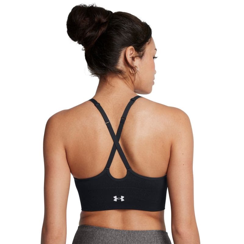 Dámska tréningová športová podprsenka UNDER ARMOUR Vanish Seamless Low Bra-BLK 2