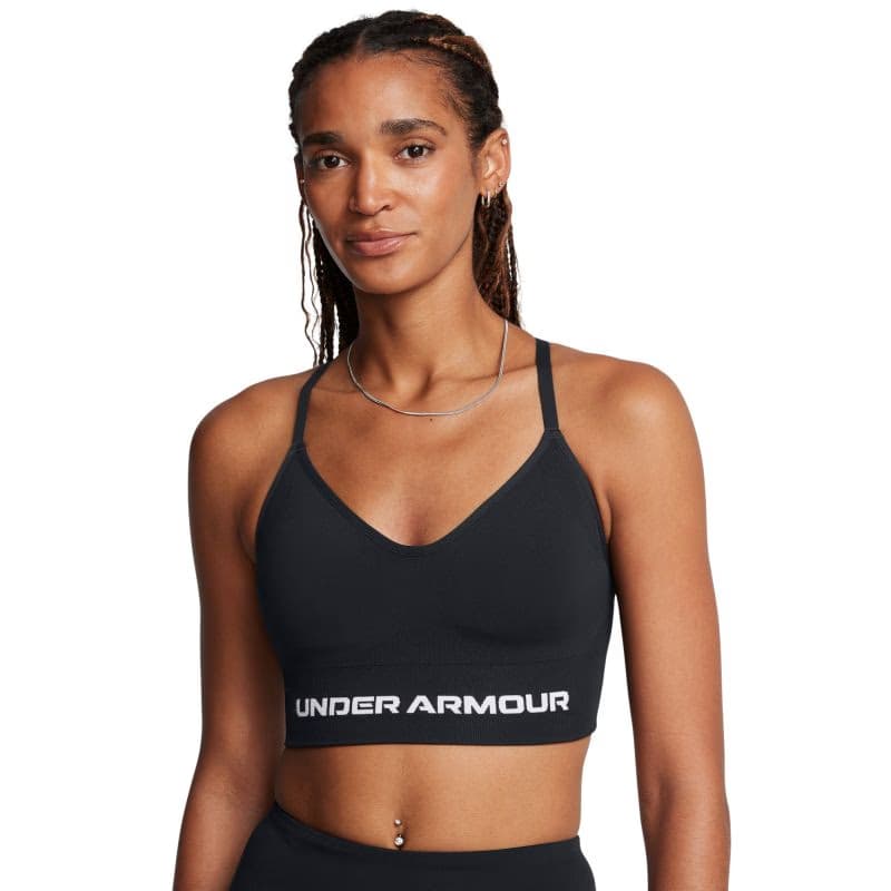 Dámska tréningová športová podprsenka UNDER ARMOUR Vanish Seamless Low Bra-BLK 3