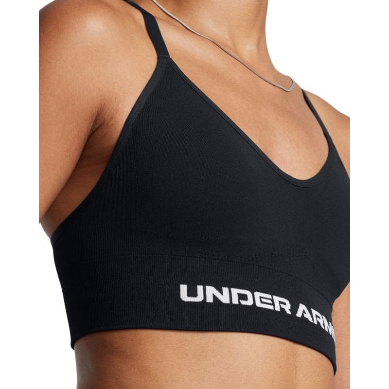 Dámska tréningová športová podprsenka UNDER ARMOUR Vanish Seamless Low Bra-BLK 4