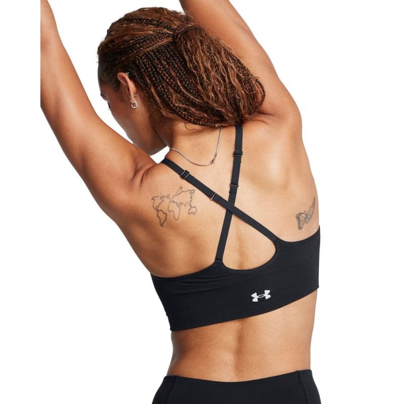 Dámska tréningová športová podprsenka UNDER ARMOUR Vanish Seamless Low Bra-BLK 5
