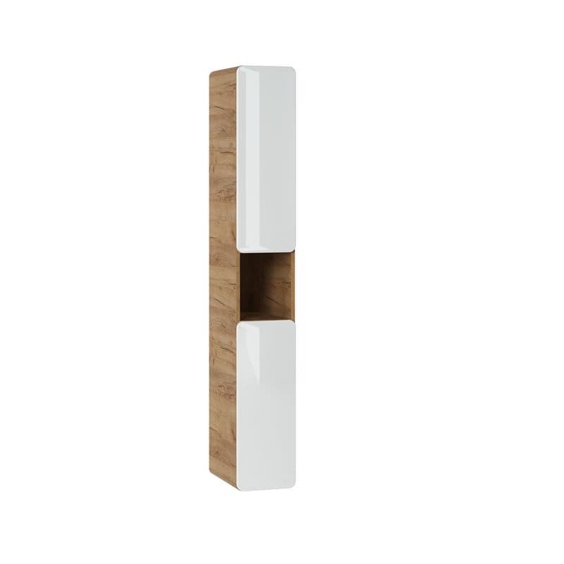 ArtCom Vysoká skrinka do kúpeľne ARUBA White 805 1