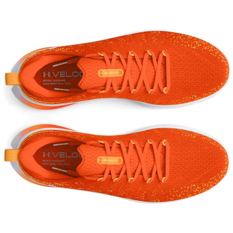 Pánska bežecká obuv UNDER ARMOUR UA Velociti 3 team orange nova orange mod gray 5