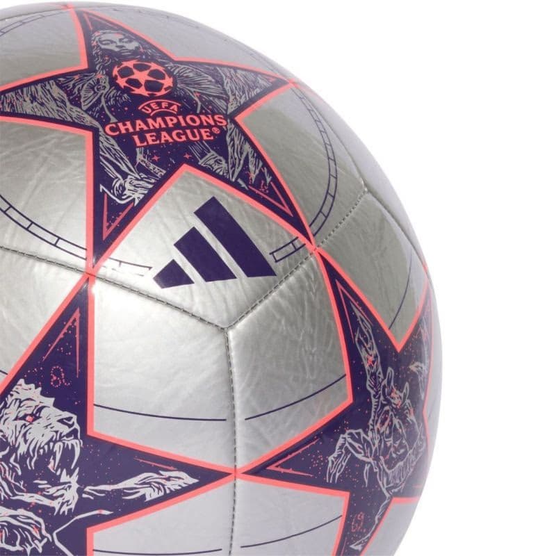 Futbalová lopta ADIDAS UCL CLB SILVMT DPURPL TURBO 2