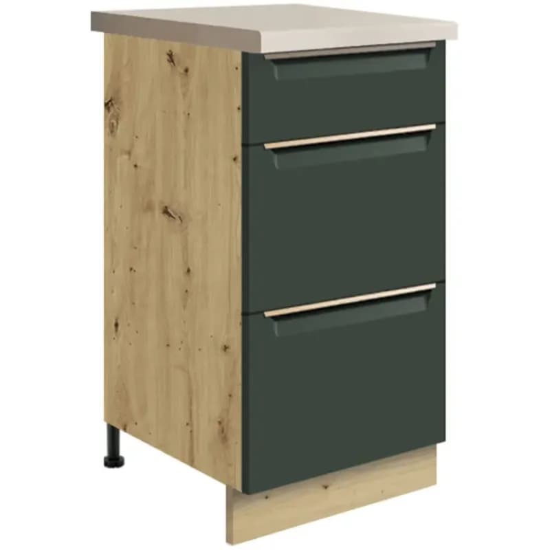 Skrinka do kuchyne Glamour8d Green
