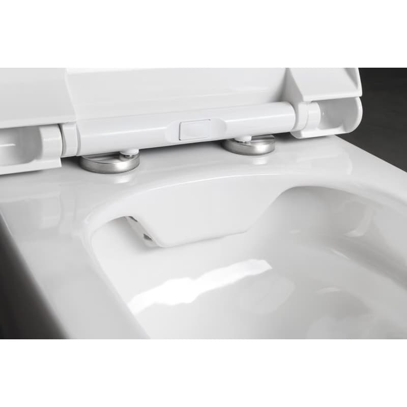SAPHO - BELLO závesná WC misa, Rimless, 35,5x53cm, biela 100214 6