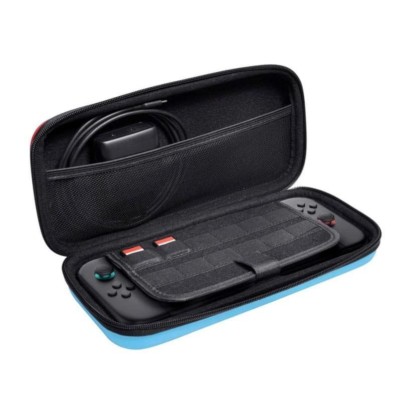 TRUST Púzdro pre Nintendo Switch GXT1251RB HARDCASE SWITCH 2, červeno-modrá 3