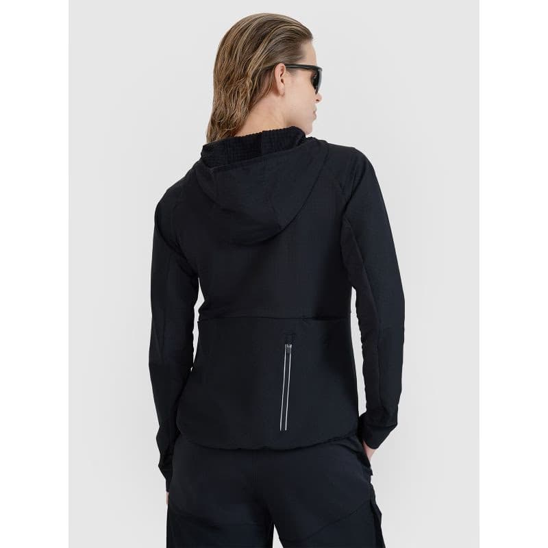 Dámska tréningová mikina so zipsom 4F SWEATSHIRT FNK F486-20S-DEEP BLACK 5
