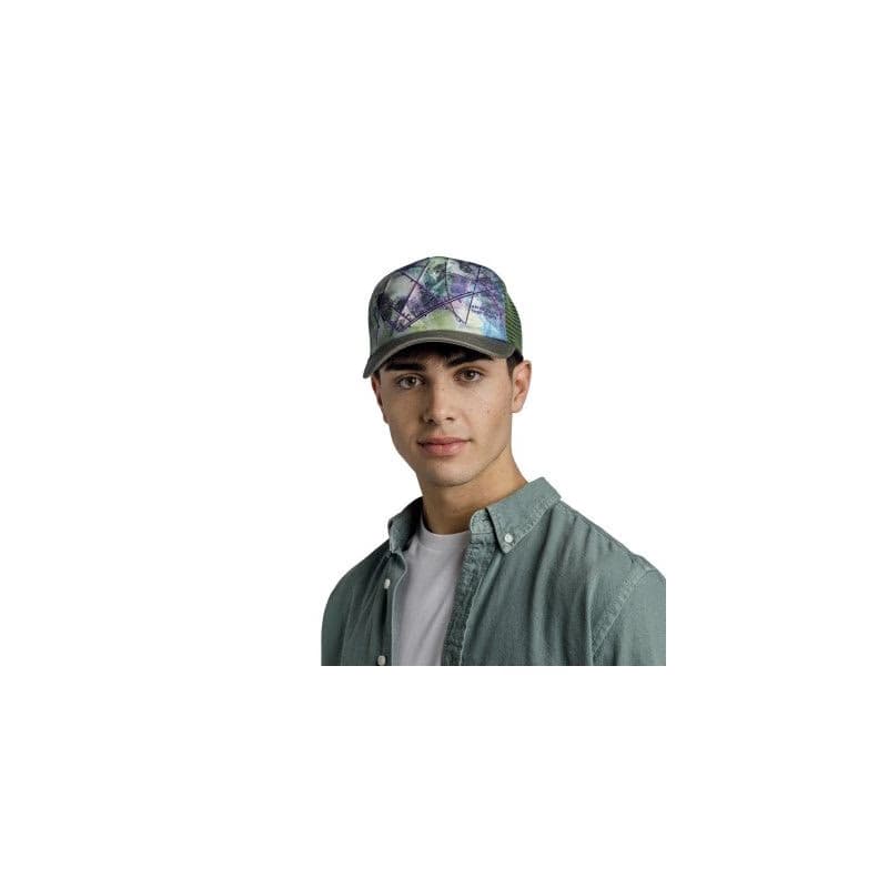 Šiltovka BUFF TRUCKER CAP CAMPAST GREEN -GREEN-Standard 4