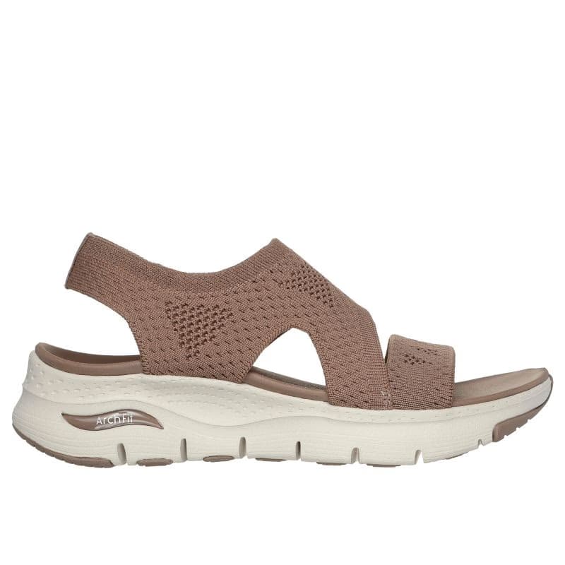 Dámske sandále SKECHERS Arch Fit Brightest Day W mocha 2