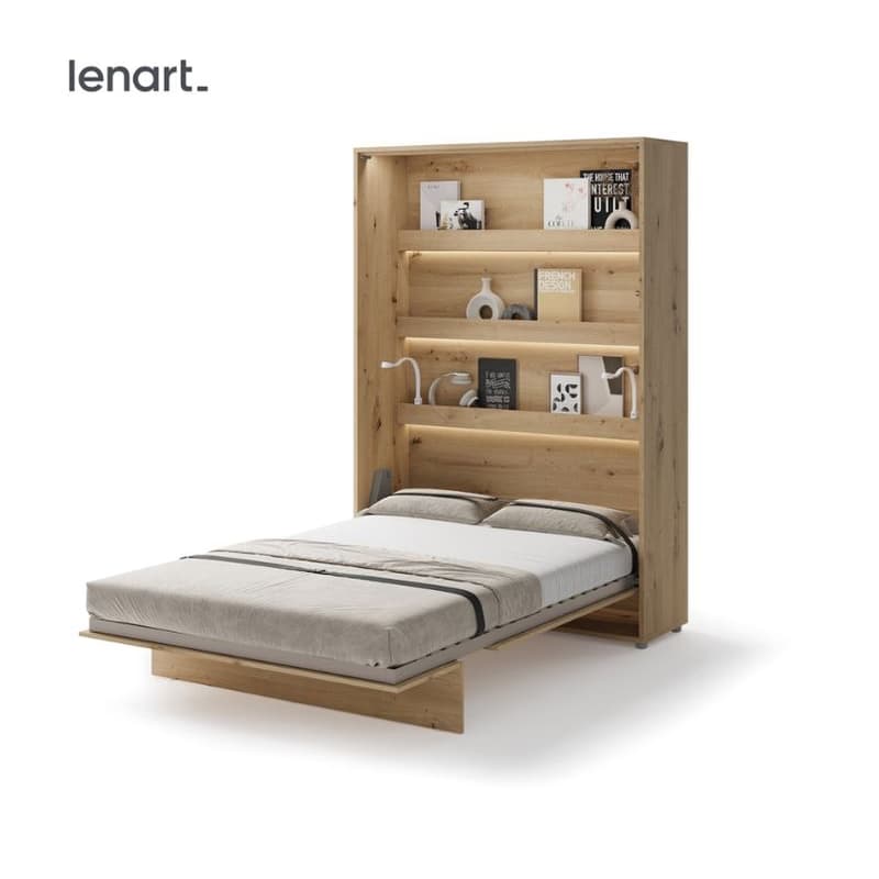 Dig-net nábytok Sklápacia posteľ Lenart BED CONCEPT BC-01 dub artisan | 140 x 200 cm 1