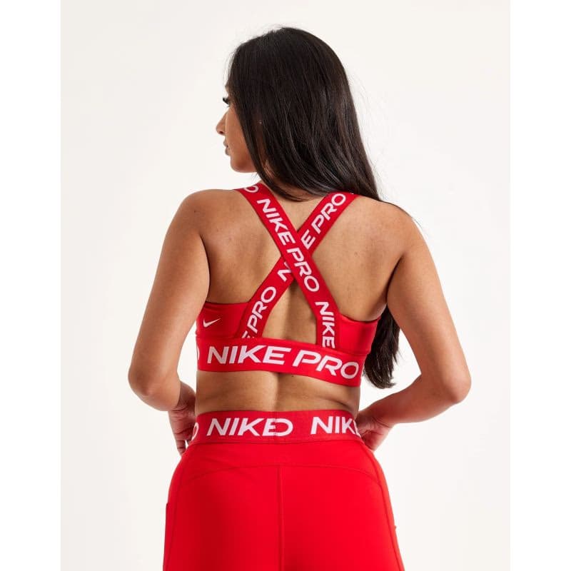 Dámska tréningová športová podprsenka NIKE PRO W NP BRA TT-657-Red 3