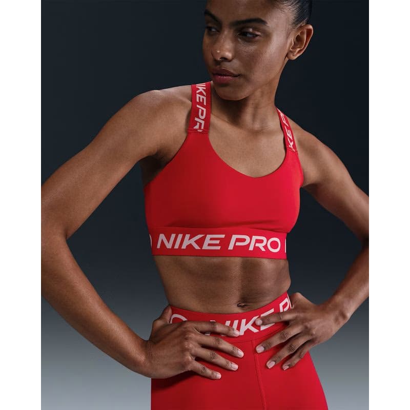 Dámska tréningová športová podprsenka NIKE PRO W NP BRA TT-657-Red 6