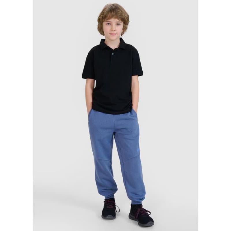 Chlapčenské tepláky 4F JUNIOR TROUSERS CAS M1103-33S-BLUE 2