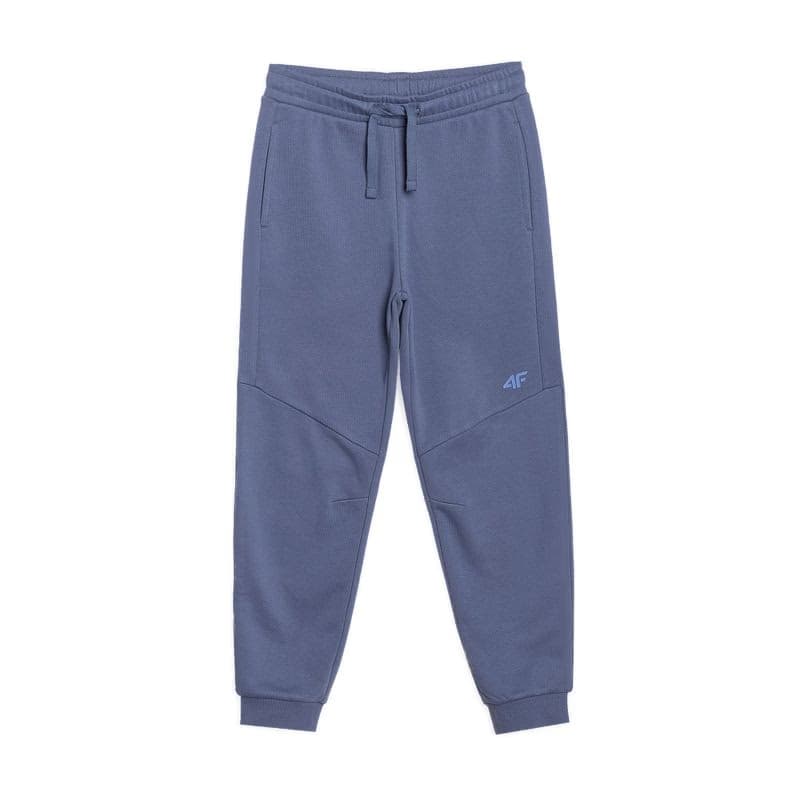 Chlapčenské tepláky 4F JUNIOR TROUSERS CAS M1103-33S-BLUE 5