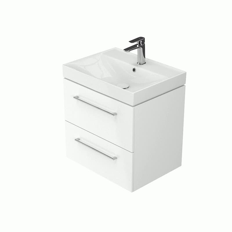 CERSANIT - SET B661 LARGA 60, biela (skrinka + umývadlo) S801-439 5