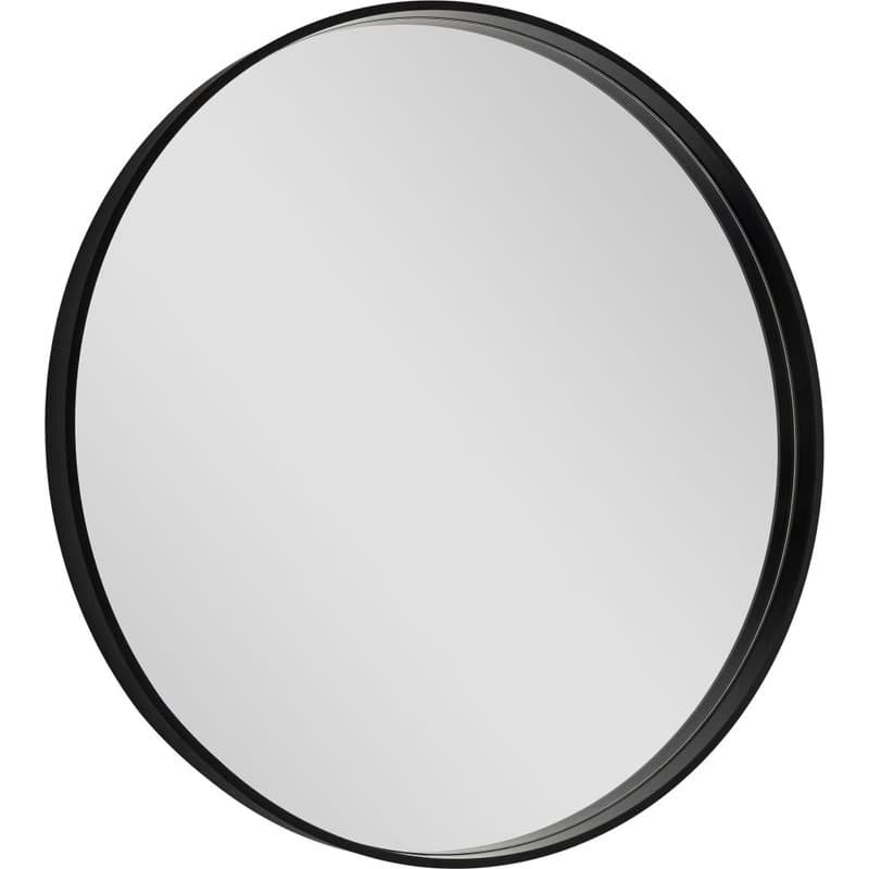 OLSEN SPA - Zrkadlo bez osvetlenia REISA BLACK - Priemer - 80 cm OLNZREI80B 2