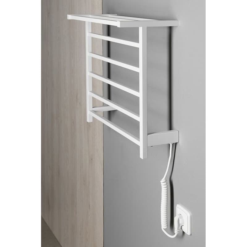SAPHO - ELZOR elektrický sušiak uterákov 500x470 60 W, biela mat EB500 4