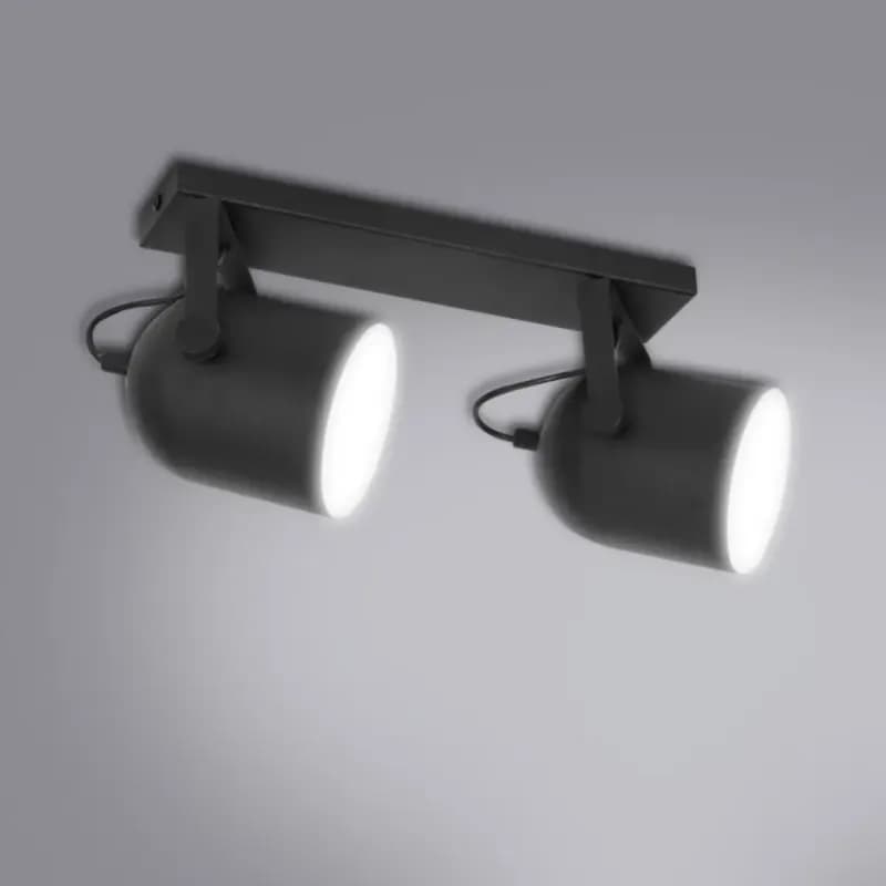 Stropné bodové svietidlo Spectra Black 2610 LS2 1