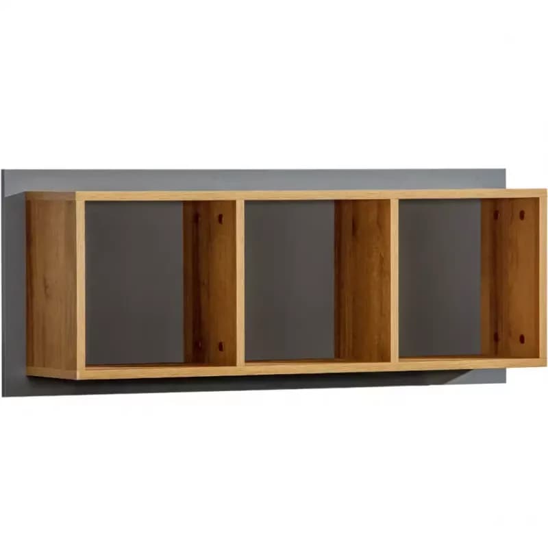 Závesný regál W12 Werso Riviera/biely/antracit 1