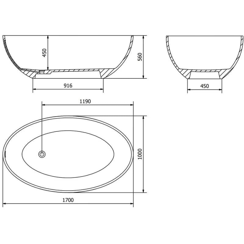 Mexen Prato 170 x 100 cm 57251701000 3
