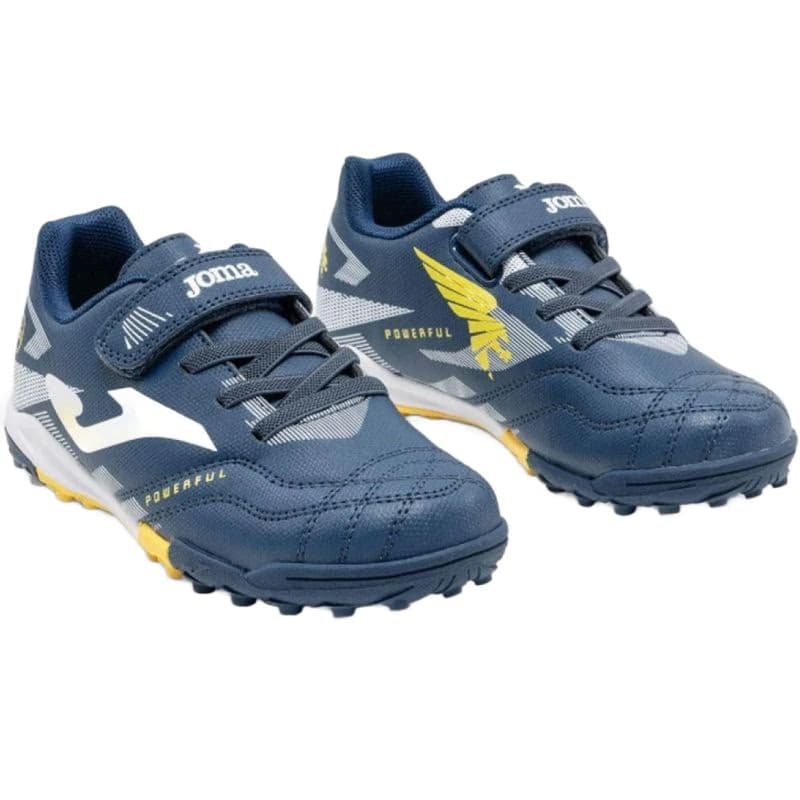 Chlapčenské futbalové kopačky turfy JOMA Powerful 2603 K TF navy blue 2
