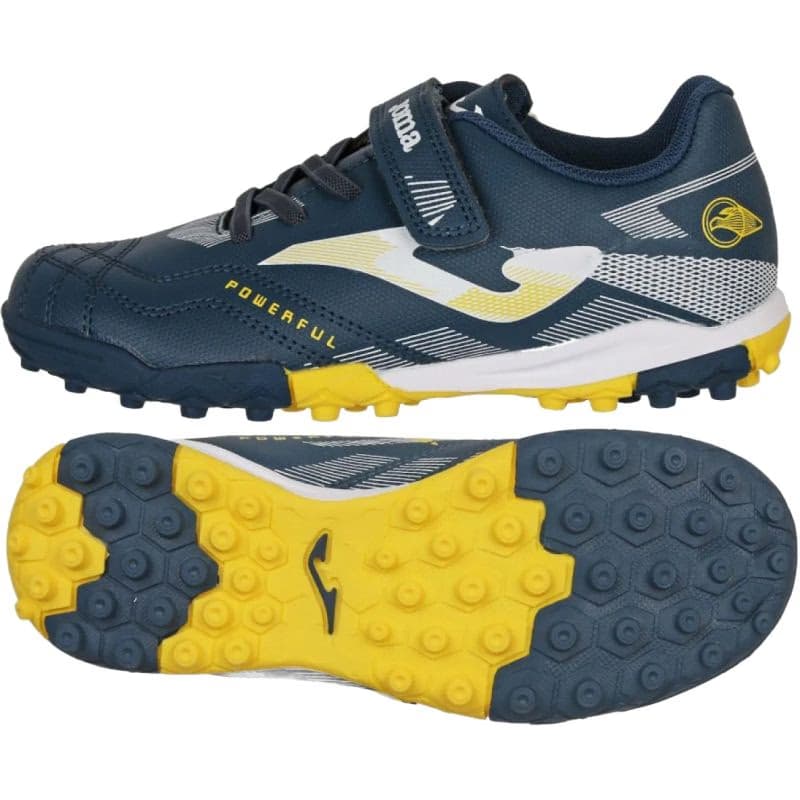 Chlapčenské futbalové kopačky turfy JOMA Powerful 2603 K TF navy blue 4