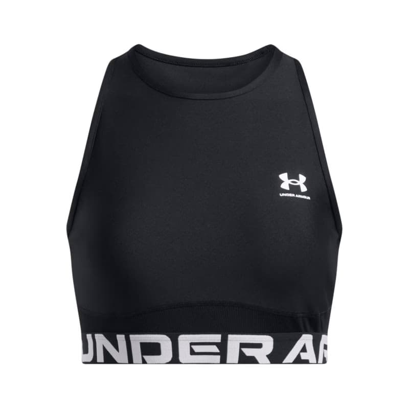 Dámske tréningové tielko UNDER ARMOUR HeatGear Rib Tank-BLK 3