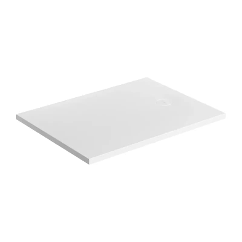 OMNIRES - Sprchová vanička AQUAROCK kompozit, protišmyková, obdĺžniková 90 x 100 cm, biela mat AQUAROCK90-100BM 1