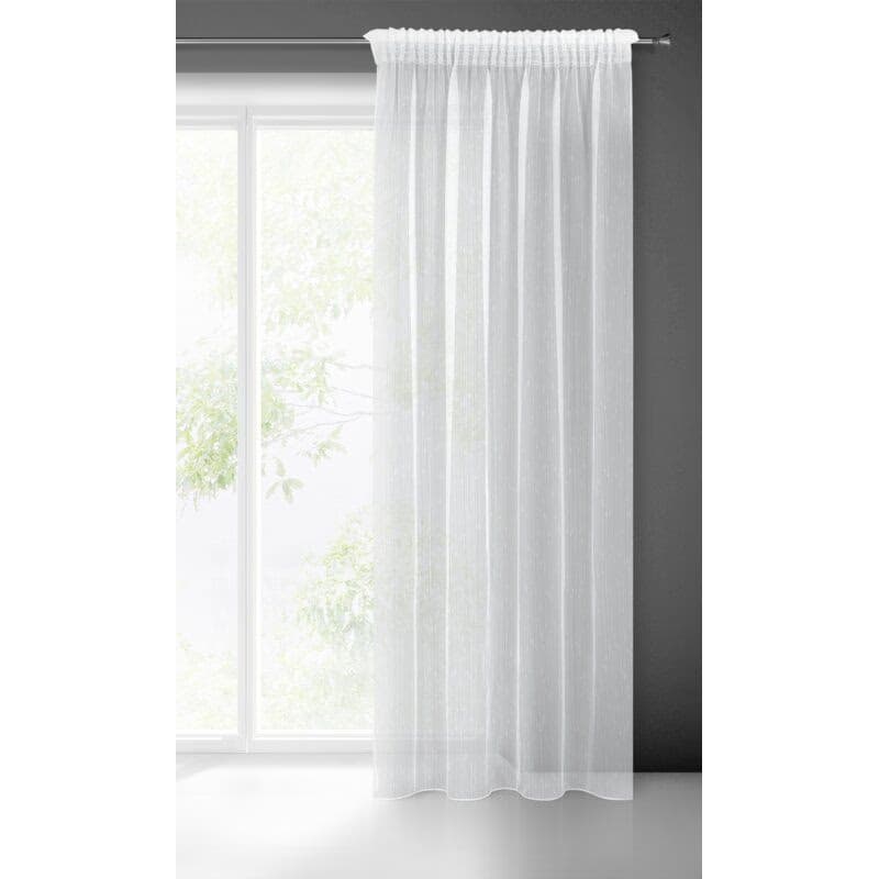 ArtFir Záclona PILAR P | biela 140 x 270 cm 2