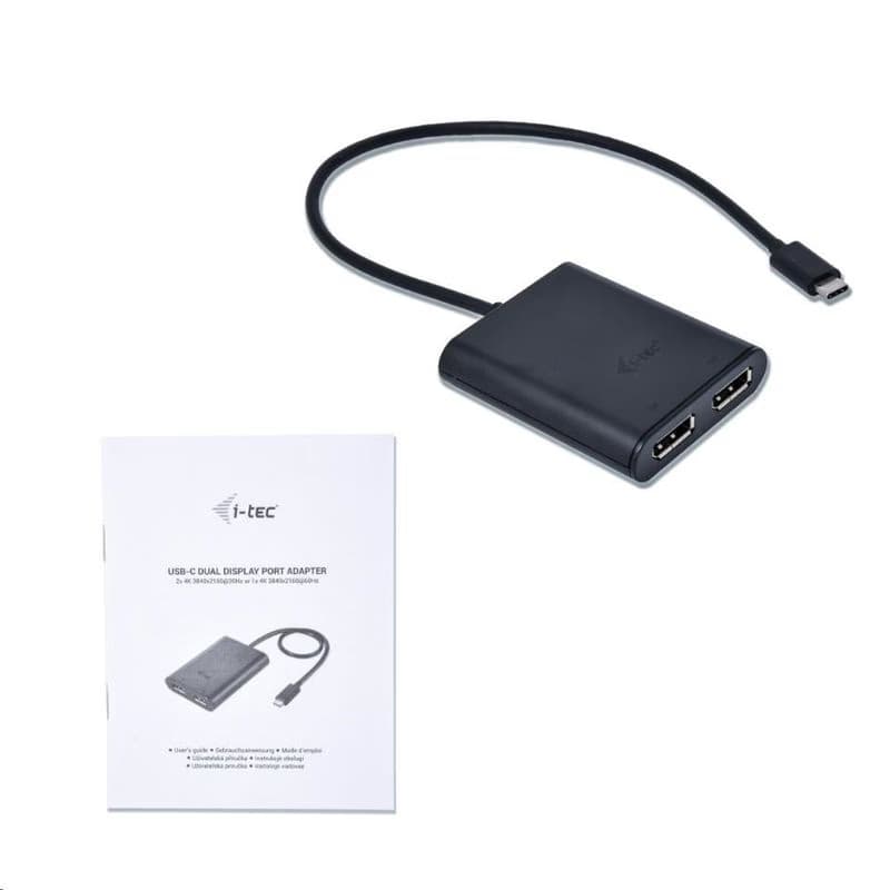 i-tec USB-C na Dual Display Port adaptér 4