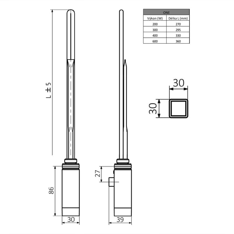 Sapho ONE-D-C-600 5