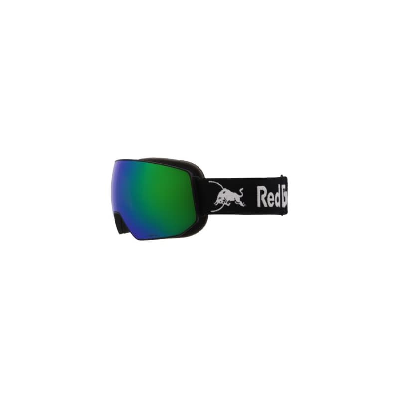Lyžiarske okuliare RED BULL SPECT FINK-05GR3, black brown with green mirror 1