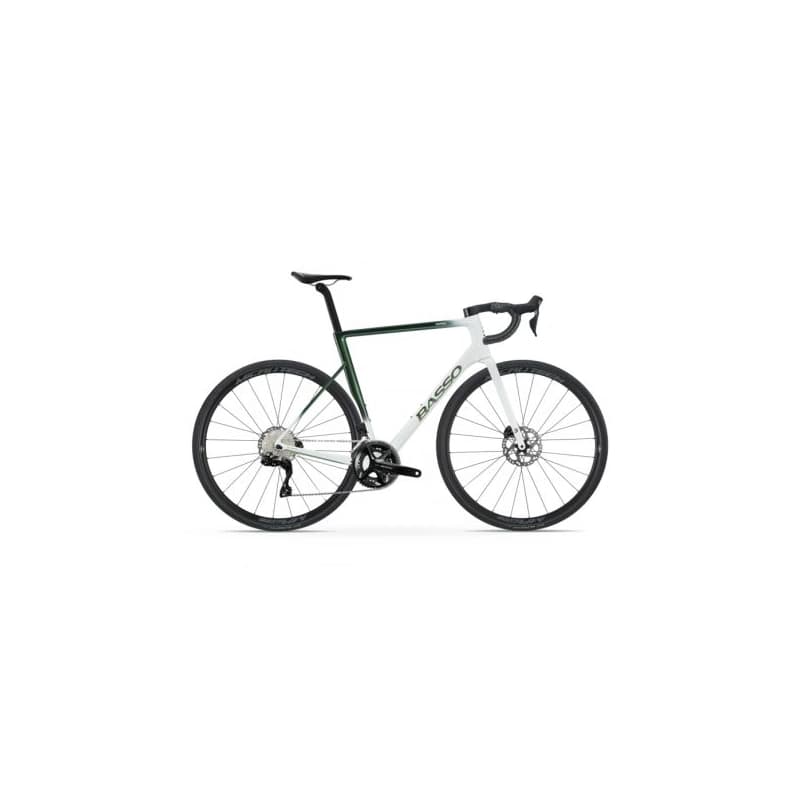 Cestný bicykel BASSO Astra disc, Shimano 105 Di2, Microtech MrLite, pop green 1