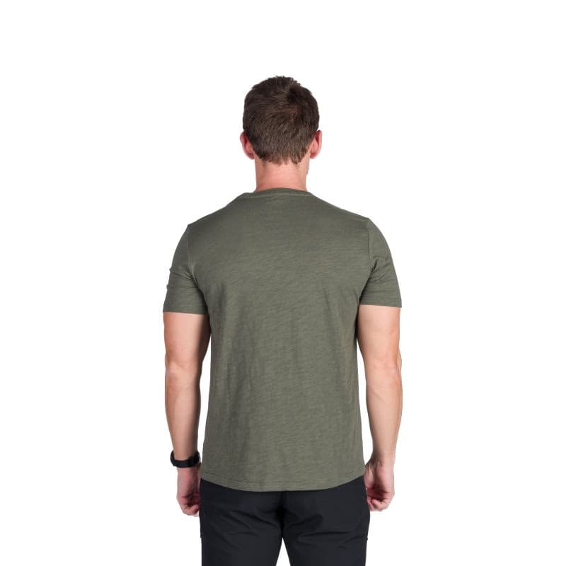Pánske turistické tričko s krátkym rukávom NORTHFINDER JOSEF-300darkgreen 3