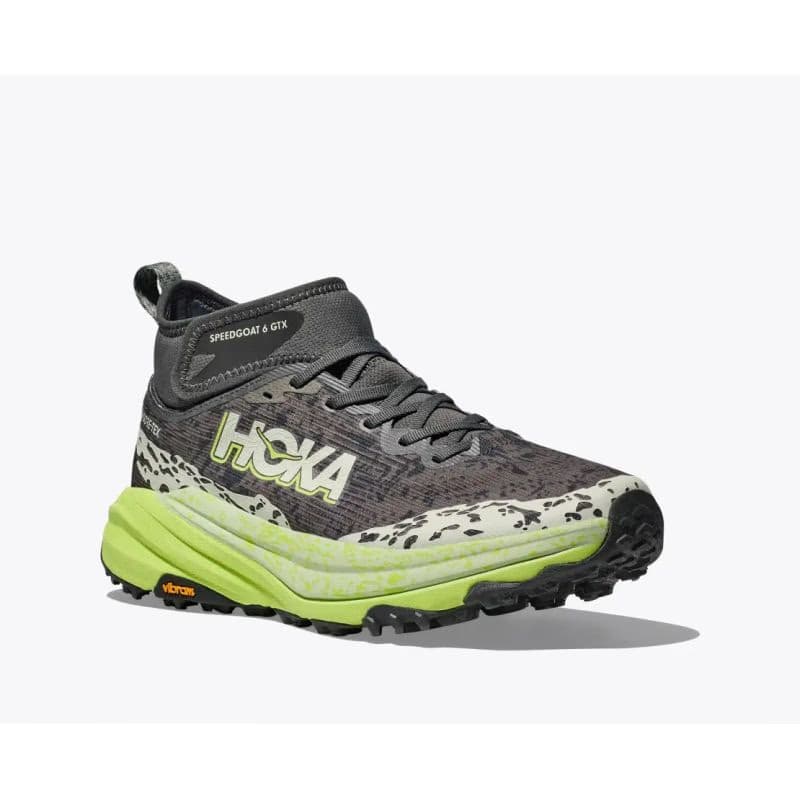 Pánska bežecká trailová obuv HOKA Speedgoat 6 Mid GTX outer orbot lettuce 3