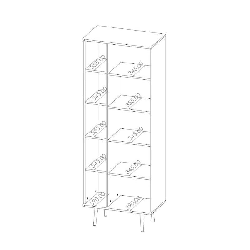 ArtGiB Regál PINELLI PN-03 5