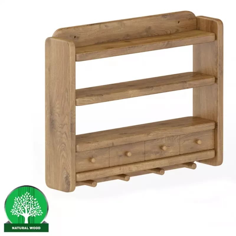 Polička borovica PK118-50x40x10 dub 1