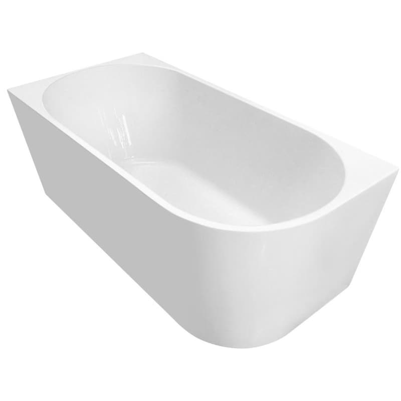 AQUALINE - TIBERA L rohová stojaca vaňa 170x80cm, biela E1026 1
