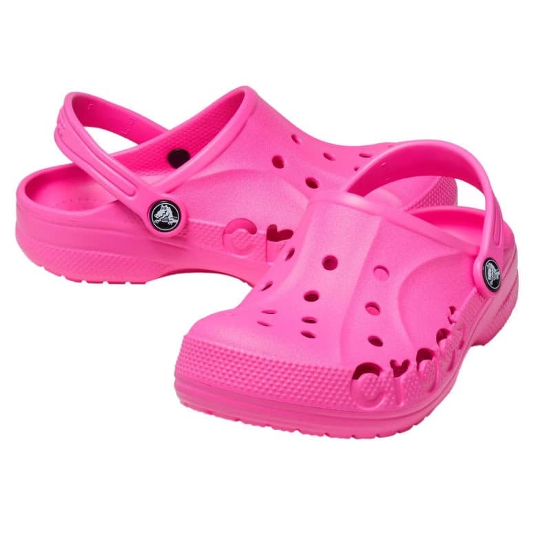 Dievčenské kroksy (rekreačná obuv) CROCS Baya Clog K electric pink 3