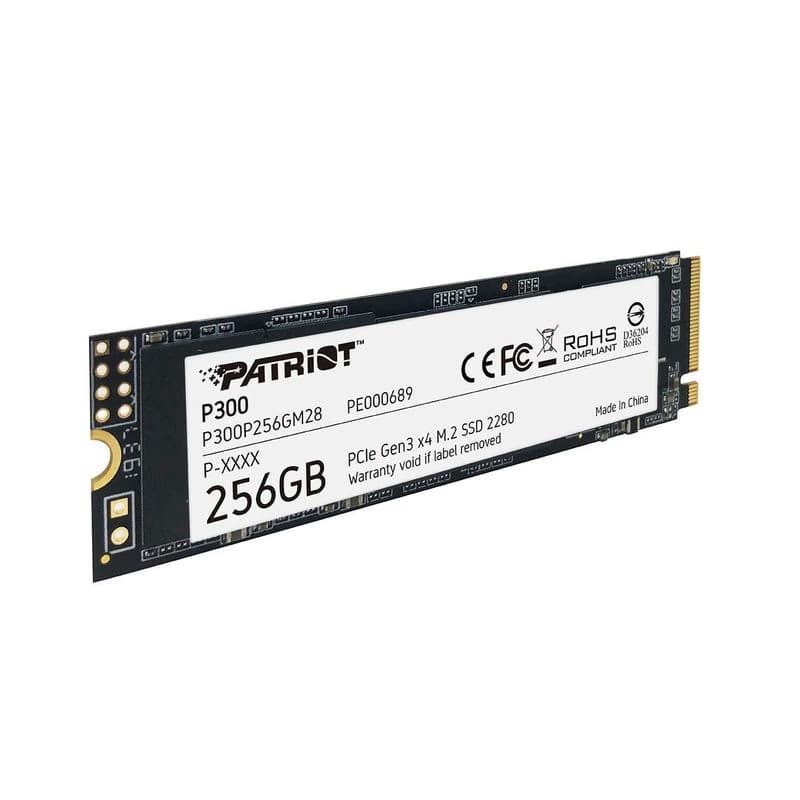 PATRIOT P300/256GB/SSD/M.2 NVMe/5R 4